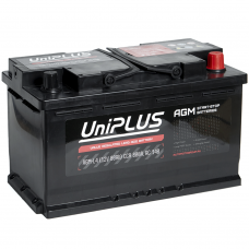 Аккумулятор UniPLUS AGM / 80Ah / 800А